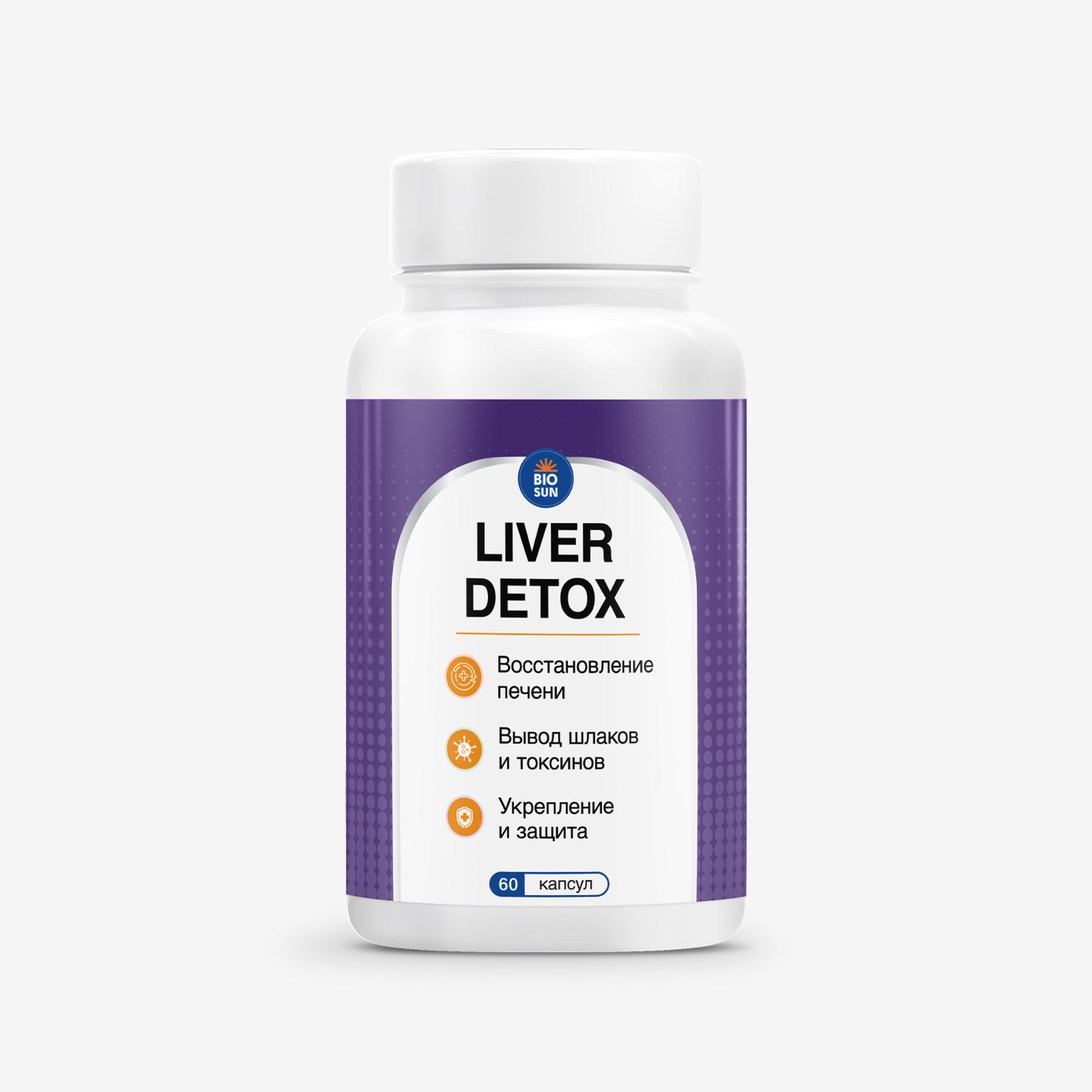 Biosun Liver Detox - капсулы для печени (60 капсул)